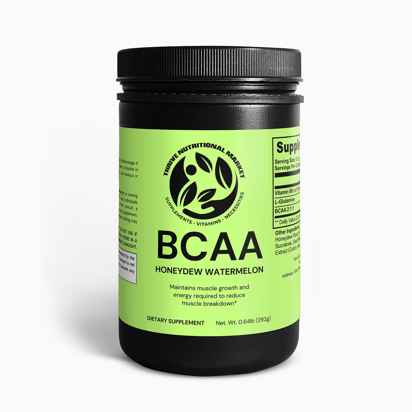 BCAA Post Workout Powder (Honeydew/Watermelon)