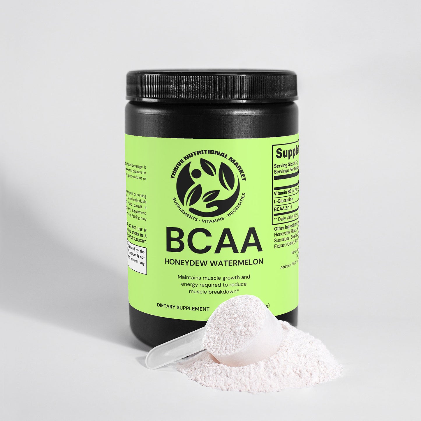 BCAA Post Workout Powder (Honeydew/Watermelon)