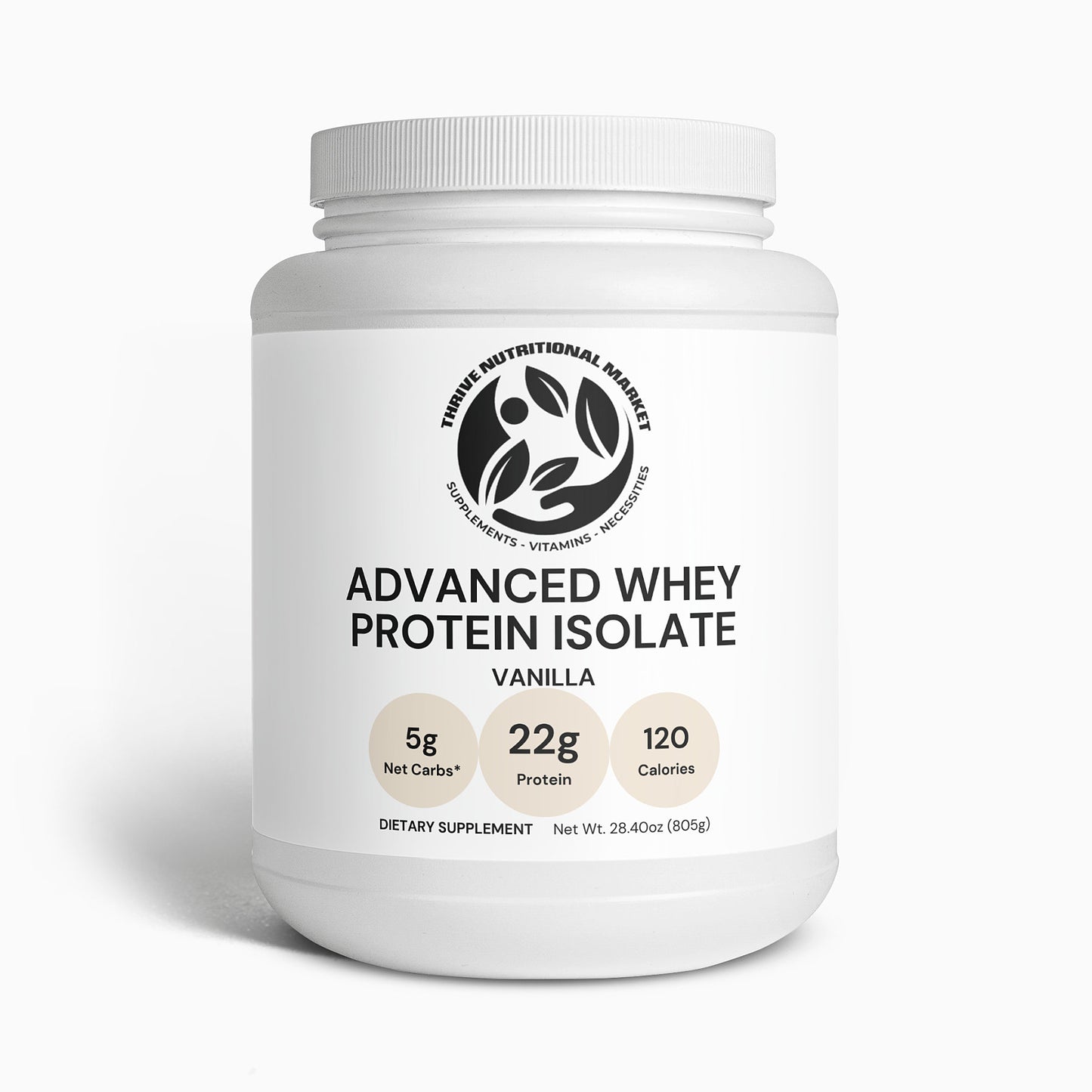 Advanced 100% Whey Protein Isolate (Vanilla)