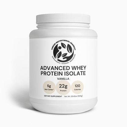 Advanced 100% Whey Protein Isolate (Vanilla)