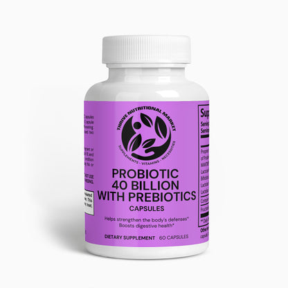 Probiotic 40 Billion with Prebiotics