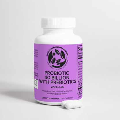 Probiotic 40 Billion with Prebiotics