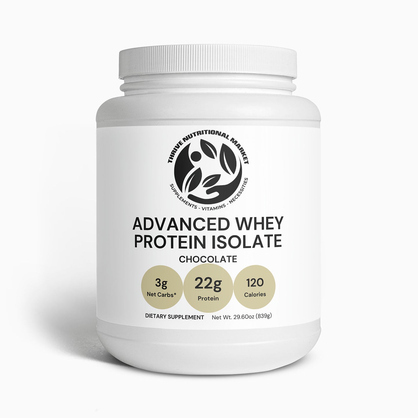 Advanced 100% Whey Protein Isolate (Chocolate)