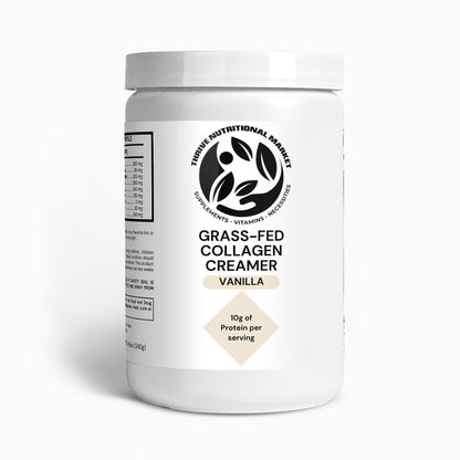 Grass-Fed Collagen Creamer (Vanilla)